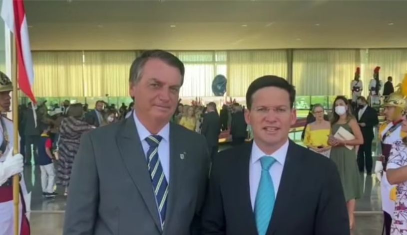 Jair Bolsonaro e João Roma
