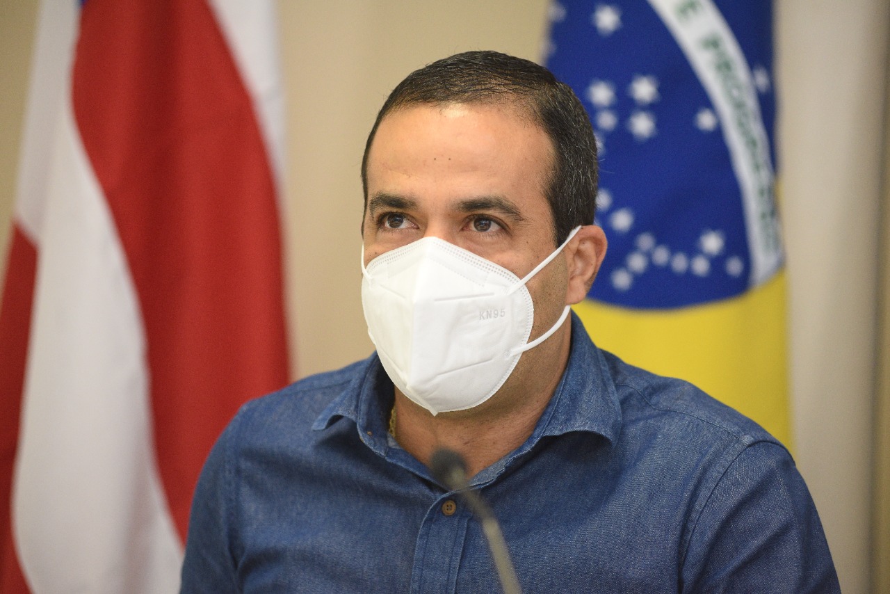 O prefeito Bruno Reis (DEM)