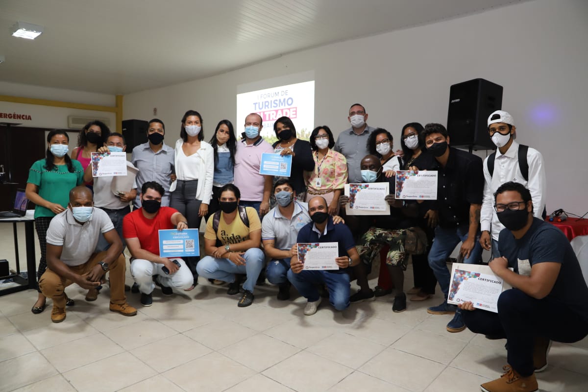 Durante o evento houve a entrega de certificados de capacitação