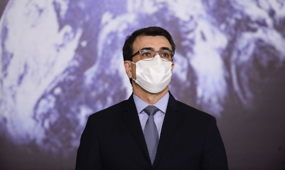  O ministro das Relações Exteriores do Brasil, Carlos França