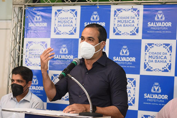 O prefeito Bruno Reis (DEM)