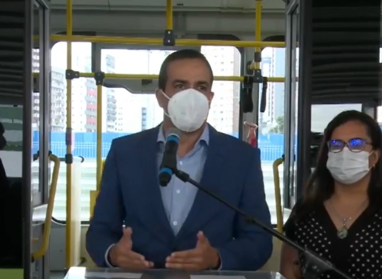 Na imagem, o prefeito de Salvador, Bruno Reis, do Democratas Na imagem, o prefeito de Salvador, Bruno Reis, do Democratas