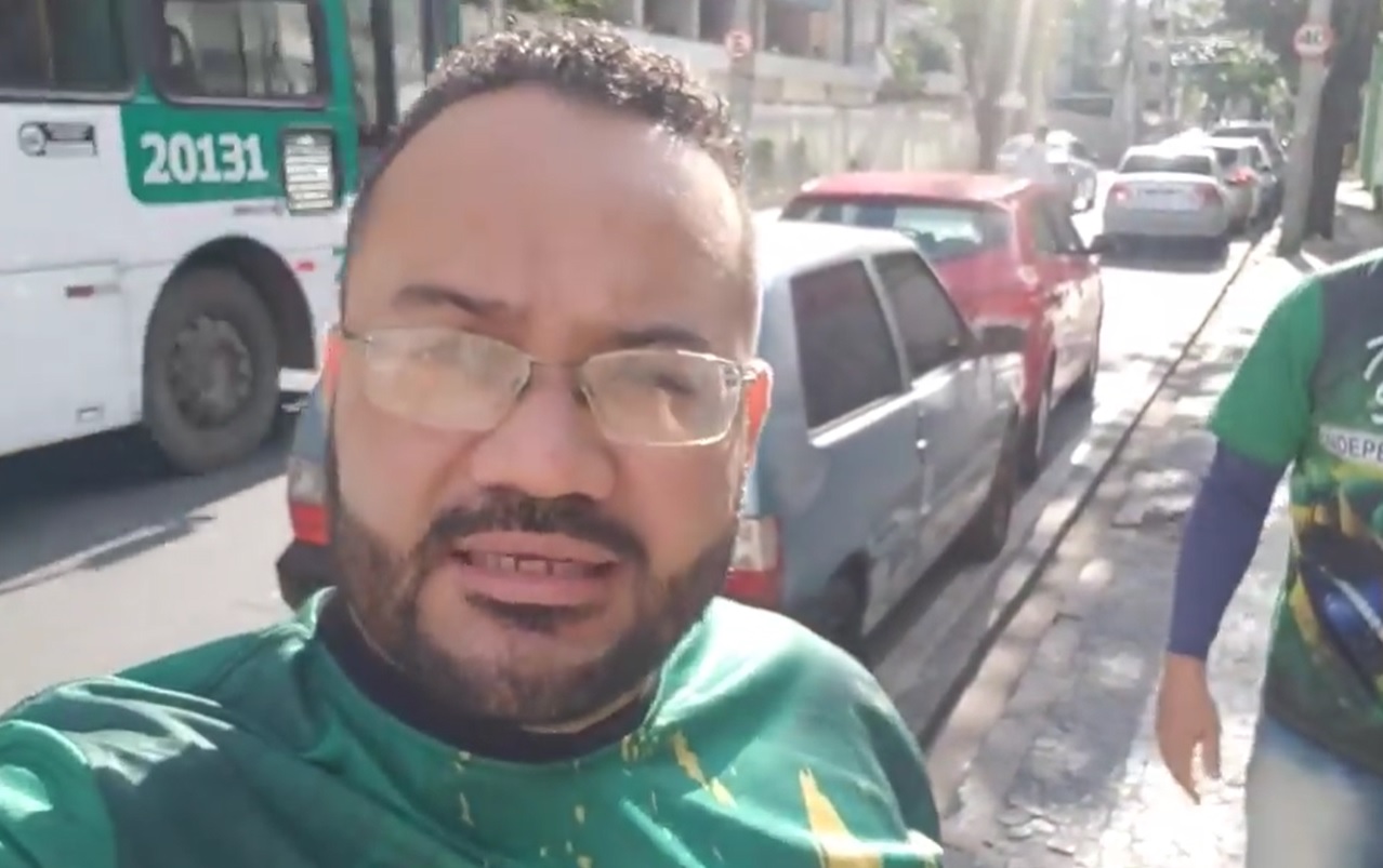 Na imagem, o advogado baiano Leandro de Jesus