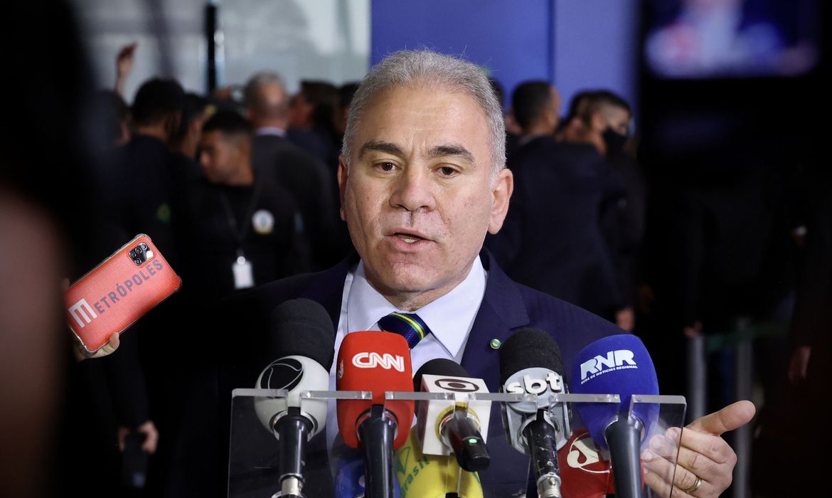 Ministro da Saúde, Marcelo Queiroga Ministro da Saúde, Marcelo Queiroga