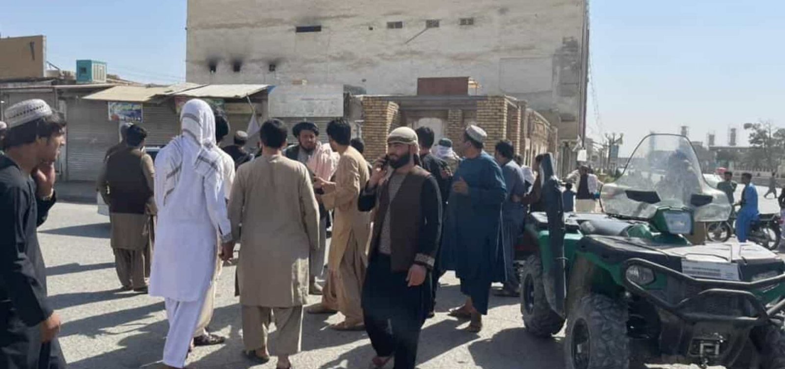 Incidente ocorreu quando se realizava a oração principal da semana