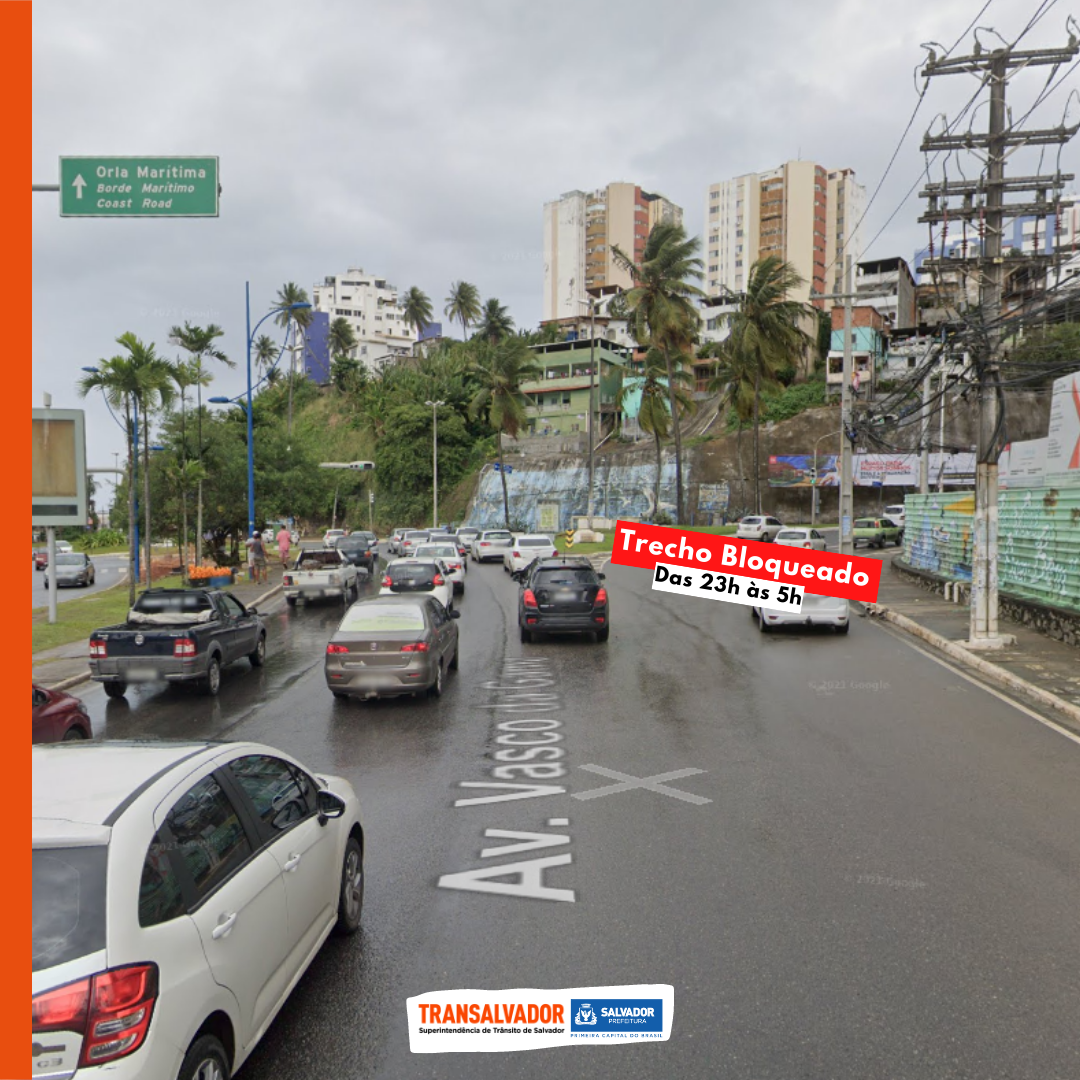 interdição, que será sempre à noite, das 23h às 5h, deve durar até o dia 20 de outubro