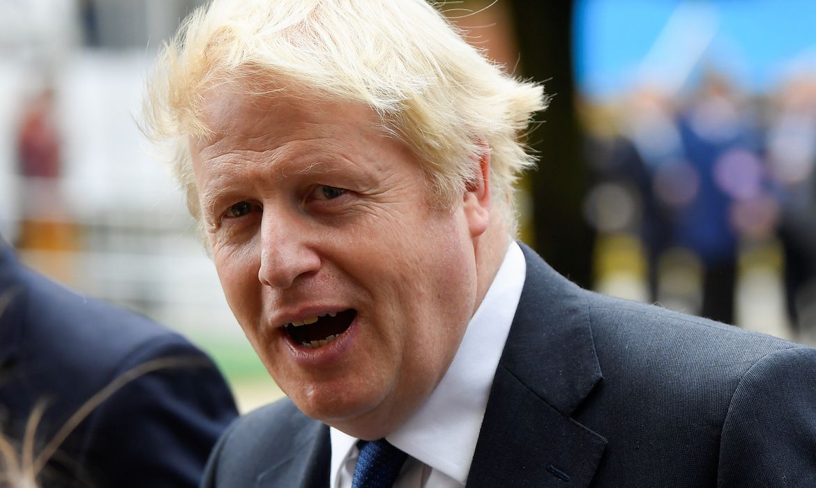 O primeiro-ministro do Reino Unido, Boris Johnson