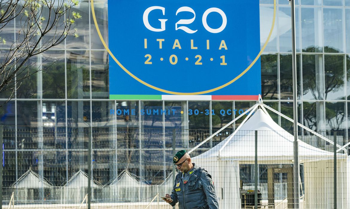 Cúpula do G20, em Roma