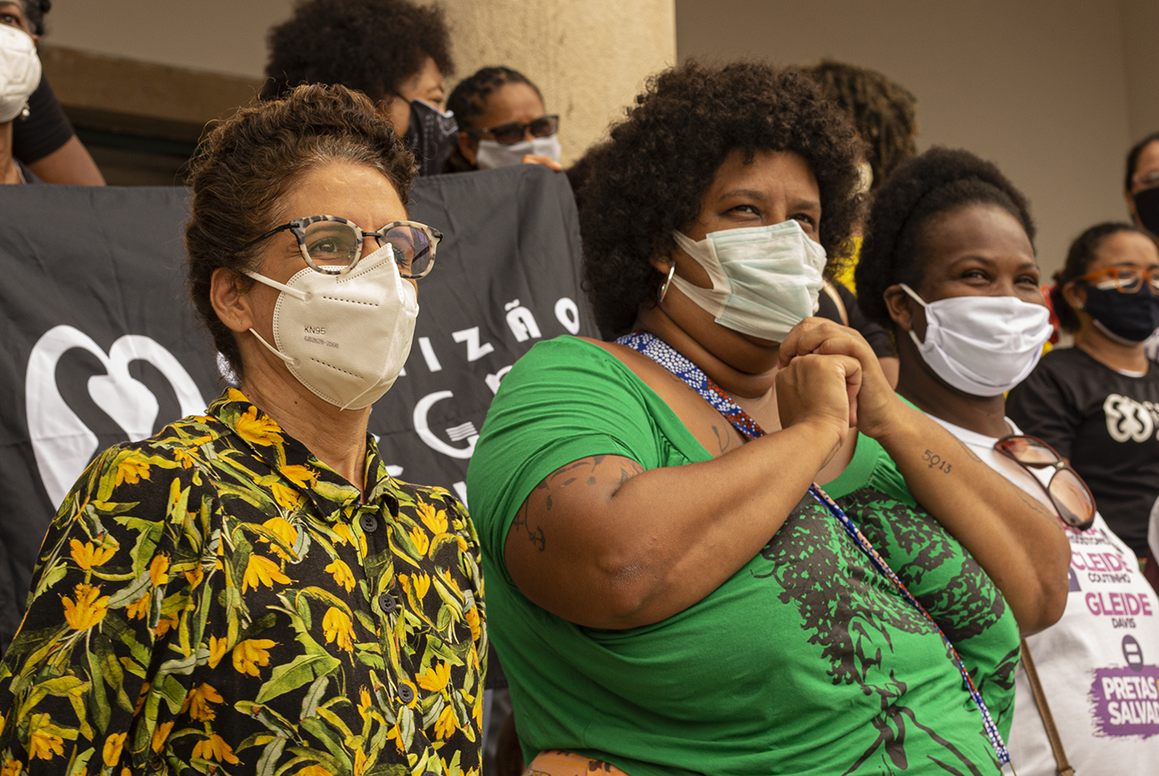 Vereadoras Maria Marighella (PT) e Pretas Por Salvador (PSOL)