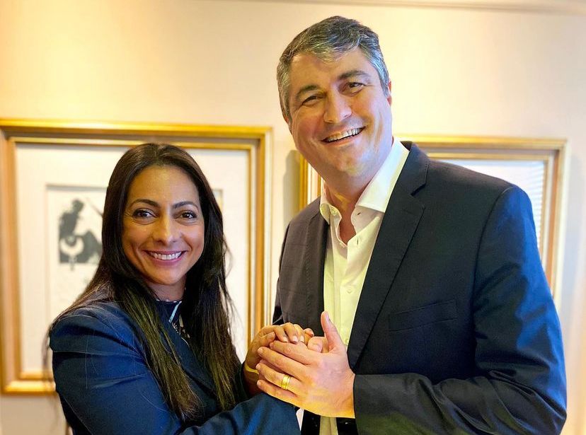 Ana Patrícia Dantas Leão e Carlos Tourinho
