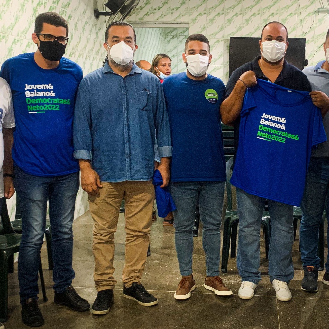 O encontro fez parte do movimento "Rota da Mudança", desenvolvido pela Juventude em diversas regiões do estado