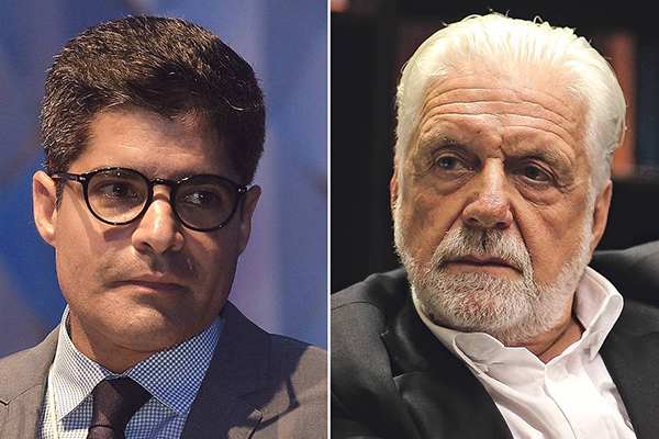O ex-prefeito de Salvador ACM Neto e o senador Jaques Wagner, que se enfrentarão em 2022