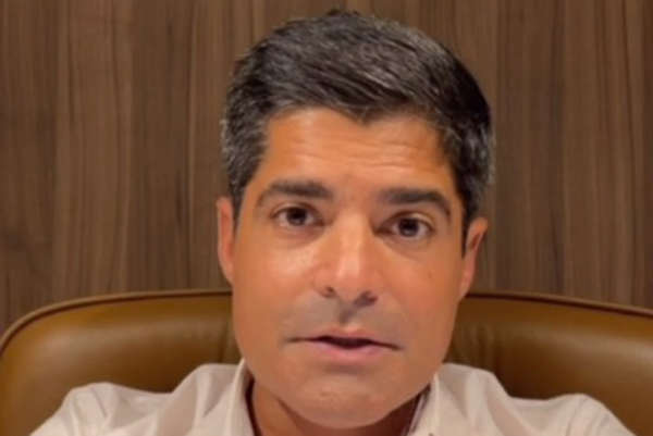 O pré-candidato a governador ACM Neto O pré-candidato a governador ACM Neto