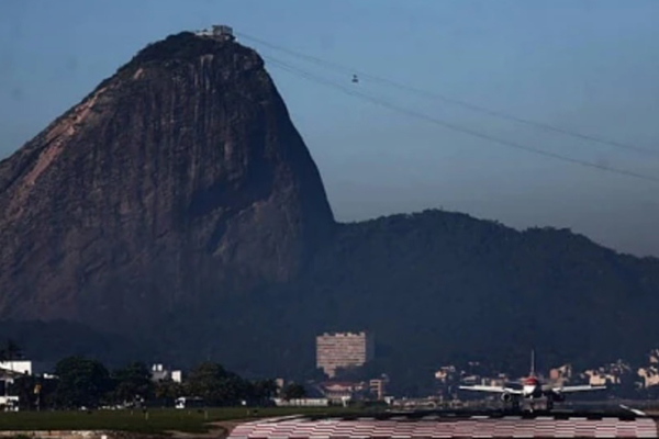 Aeroporto Santos Dumont, no Rio de janeiro