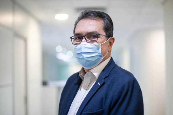 O pneumologista Carlos Carvalho