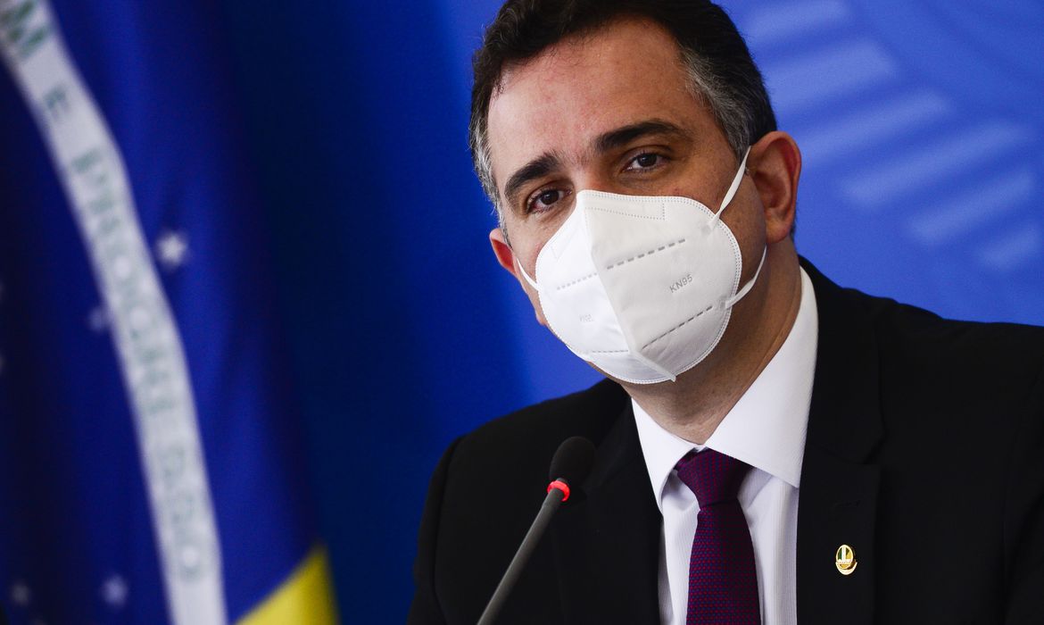 O senador Rodrigo Pacheco (PSD-MG)