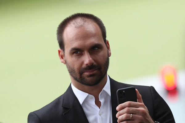 O deputado federal Eduardo Bolsonaro (PL-SP) O deputado federal Eduardo Bolsonaro (PL-SP)