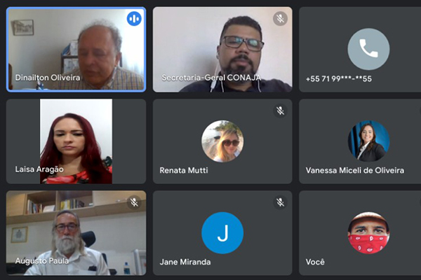 Reunião promovida pelo Conselho Nacional de Justiça Arbitral (Conaja) Reunião promovida pelo Conselho Nacional de Justiça Arbitral (Conaja)