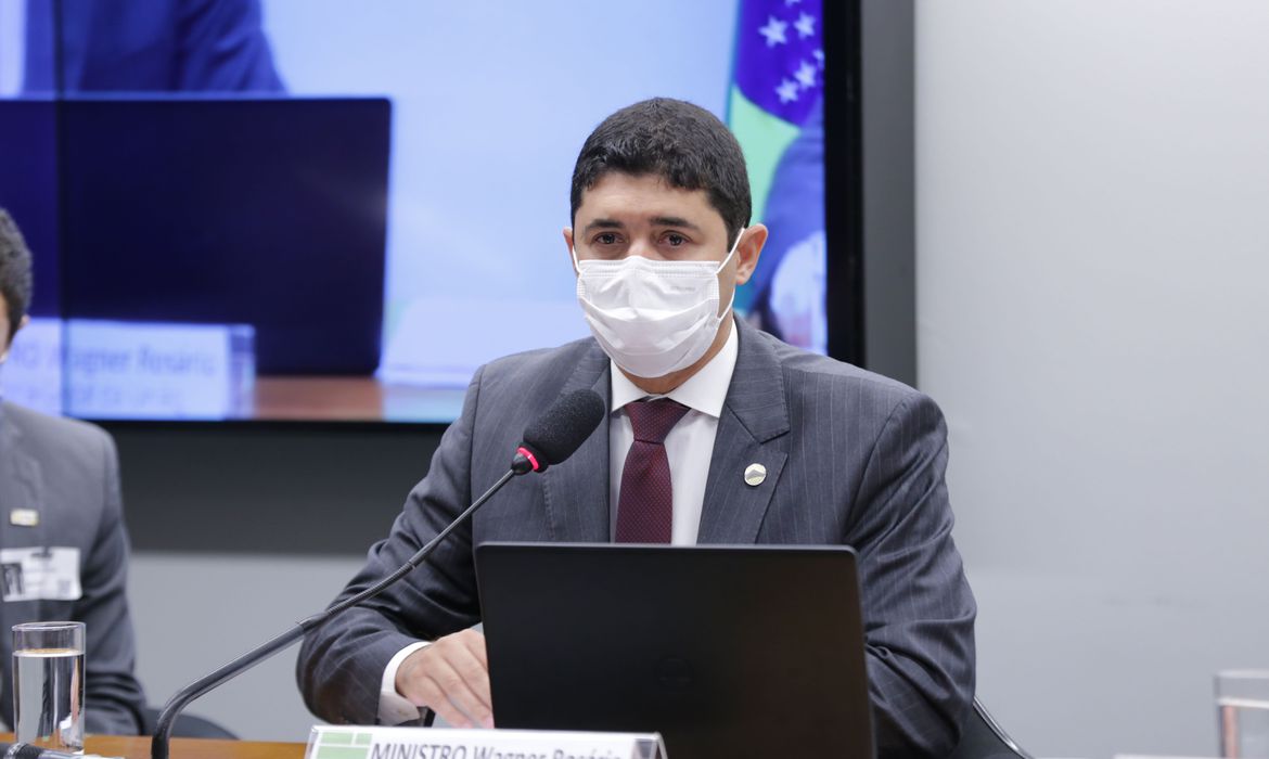 Wagner Rosário esteve hoje na Câmara dos Deputados