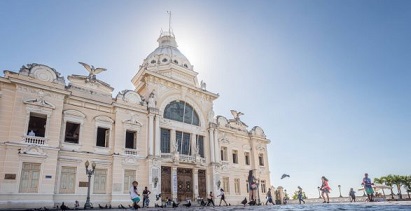 Palácio Rio Branco, na Praça Municipal