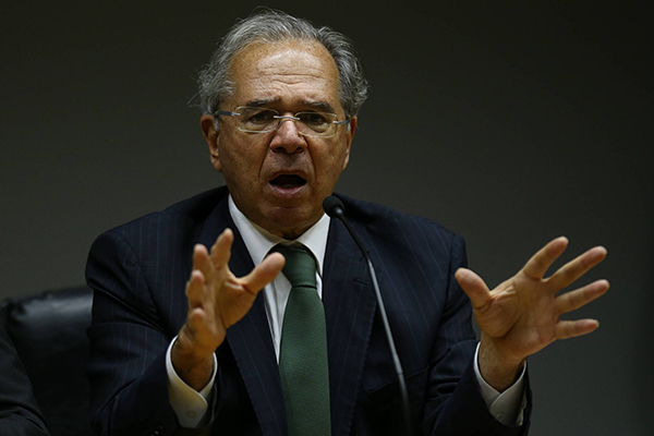 O ministro da Economia, Paulo Guedes