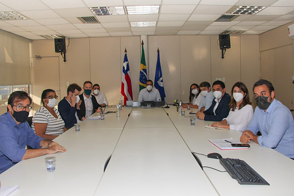 Reunião da Prefeitura com fundo britânico UK PACT