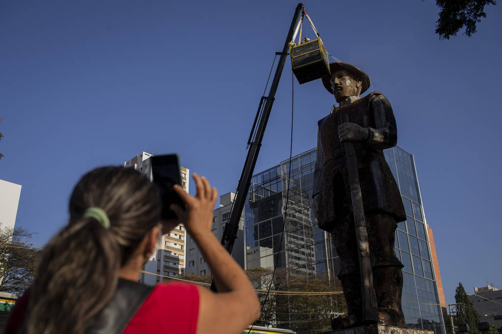 Estátua de Borba Gato faz parte da lista de monumentos polêmicos