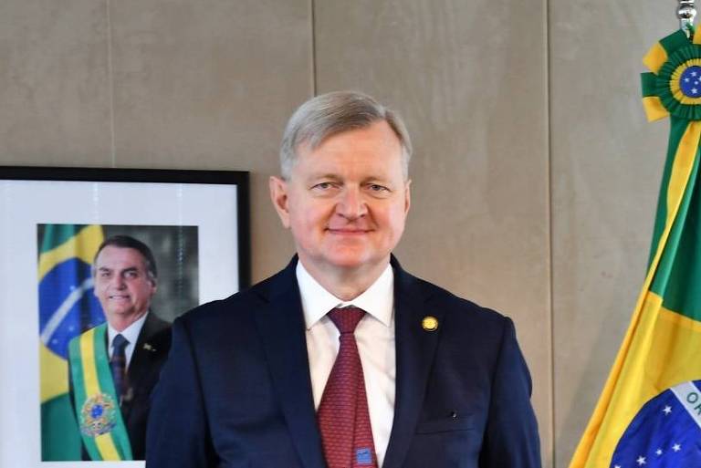 O embaixador do Brasil em Washington, Nestor Forster, durante evento em Washington