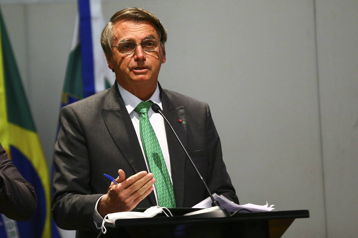 O presidente Jair Bolsonaro