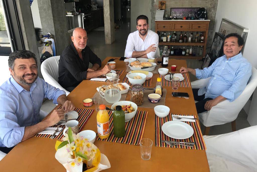 Orlando Faria, um dos principais aliados de Bruno Covas no PSDB, anunciou apoio horas antes