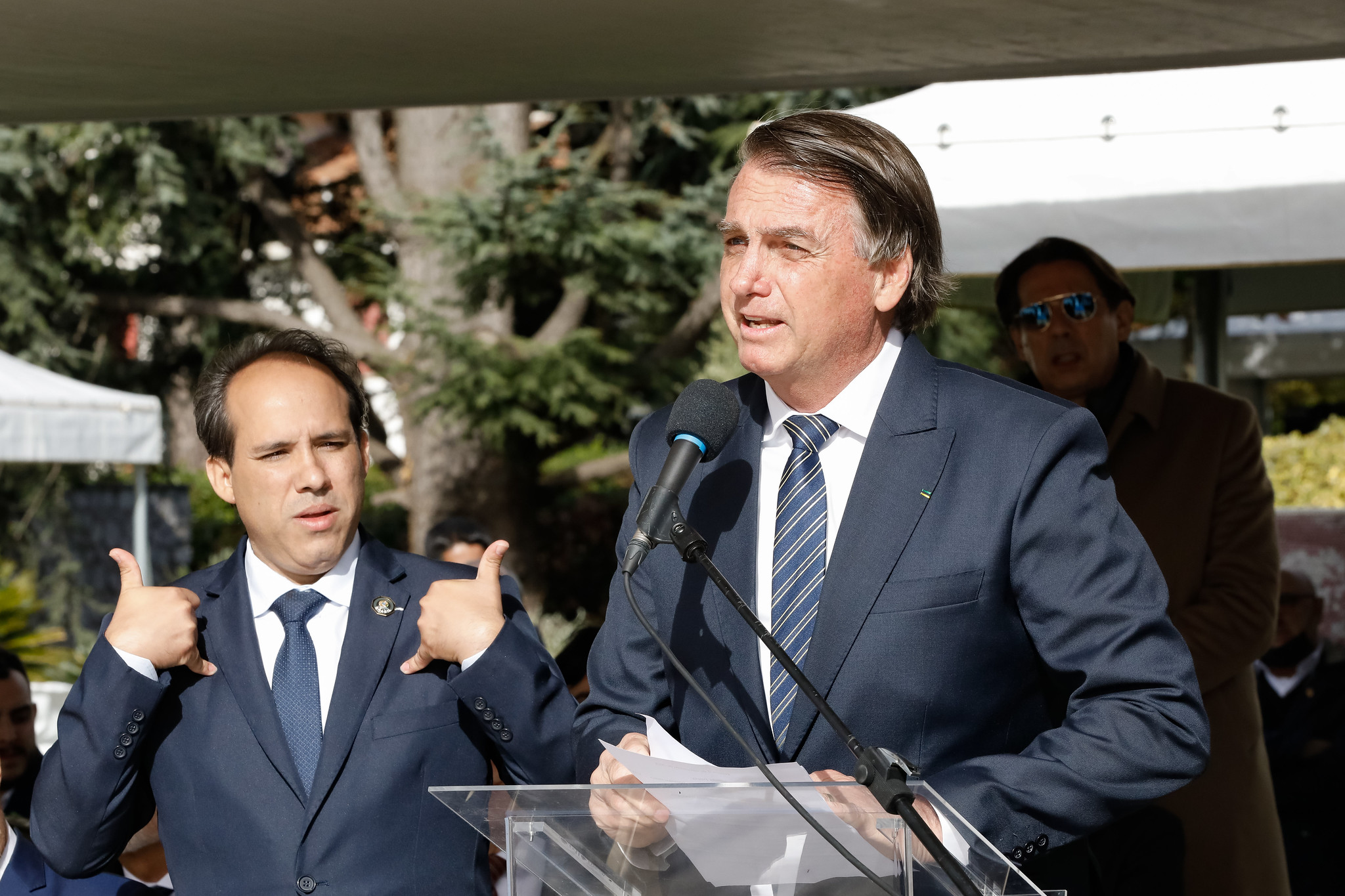 O ex-presidente Jair Bolsonaro (PL)