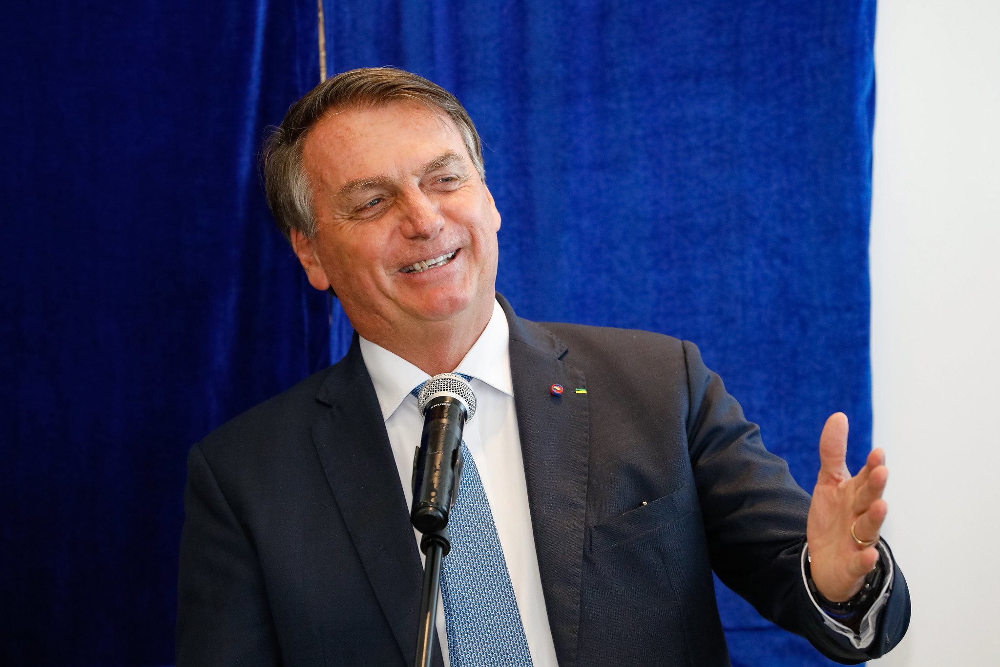 O presidente Jair Bolsonaro