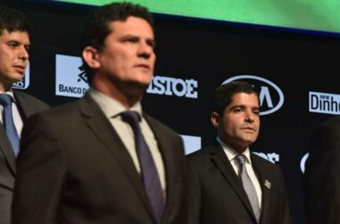 O ex-ministro Sergio Moro e o prefeito de Salvador ACM Neto O ex-ministro Sergio Moro e o prefeito de Salvador ACM Neto