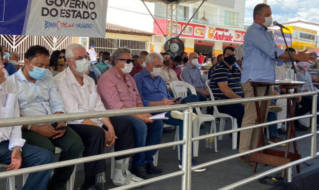 O senador Otto Alencar acompanhou o governador Rui Costa na passagem por São Miguel das Matas O senador Otto Alencar acompanhou o governador Rui Costa na passagem por São Miguel das Matas