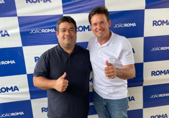 Vereador de Vitória da Conquista, Ivan Cordeiro, e o ministro da Cidadania, João Roma Vereador de Vitória da Conquista, Ivan Cordeiro, e o ministro da Cidadania, João Roma