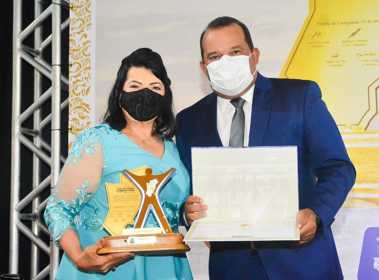 Geraldo Júnior recebe o título de cidadão conquistense