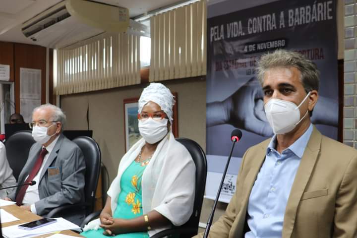 O encontro, conduzido por Robinson Almeida, foi realizado de forma mista (presencial e virtual) e reuniu autoridades e ativistas dos direitos humanos