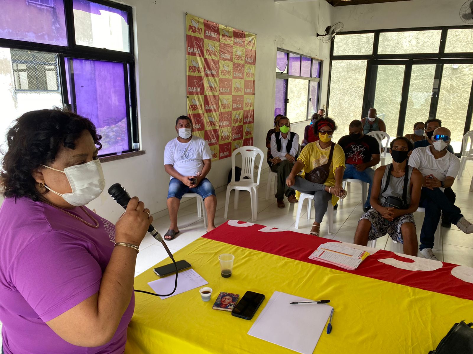 Evento contou com representantes de 30 localidades de Salvador Evento contou com representantes de 30 localidades de Salvador