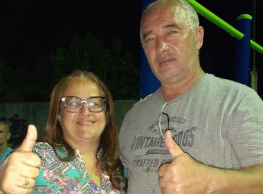 Jesulino Porto e a vice Dra. Zaza Jesulino Porto e a vice Dra. Zaza