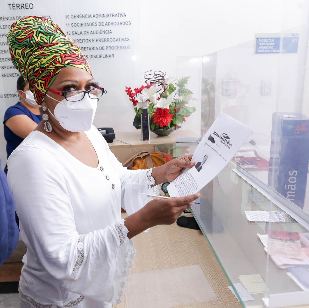 A advogada integra a chapa OABpraValer, encabeçada por Dinailton