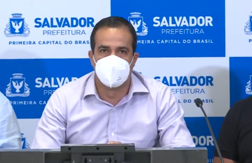 Cerca de 300 mil pessoas estão elegíveis para tomar a nova dose vacina e ainda não procuraram os postos de imunização, contou o prefeito de Salvador Cerca de 300 mil pessoas estão elegíveis para tomar a nova dose vacina e ainda não procuraram os postos de imunização, contou o prefeito de Salvador