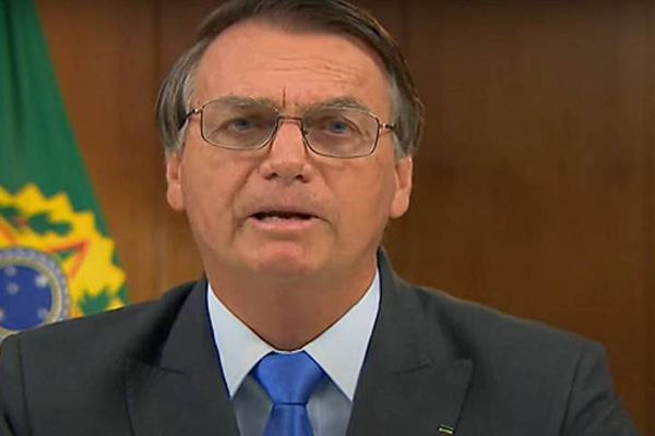 O presidente Jair Bolsonaro