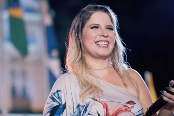 A cantora Marília Mendonça