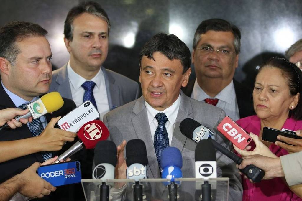 O senador eleito Wellington Dias (PT-PI) concede entrevista O senador eleito Wellington Dias (PT-PI) concede entrevista
