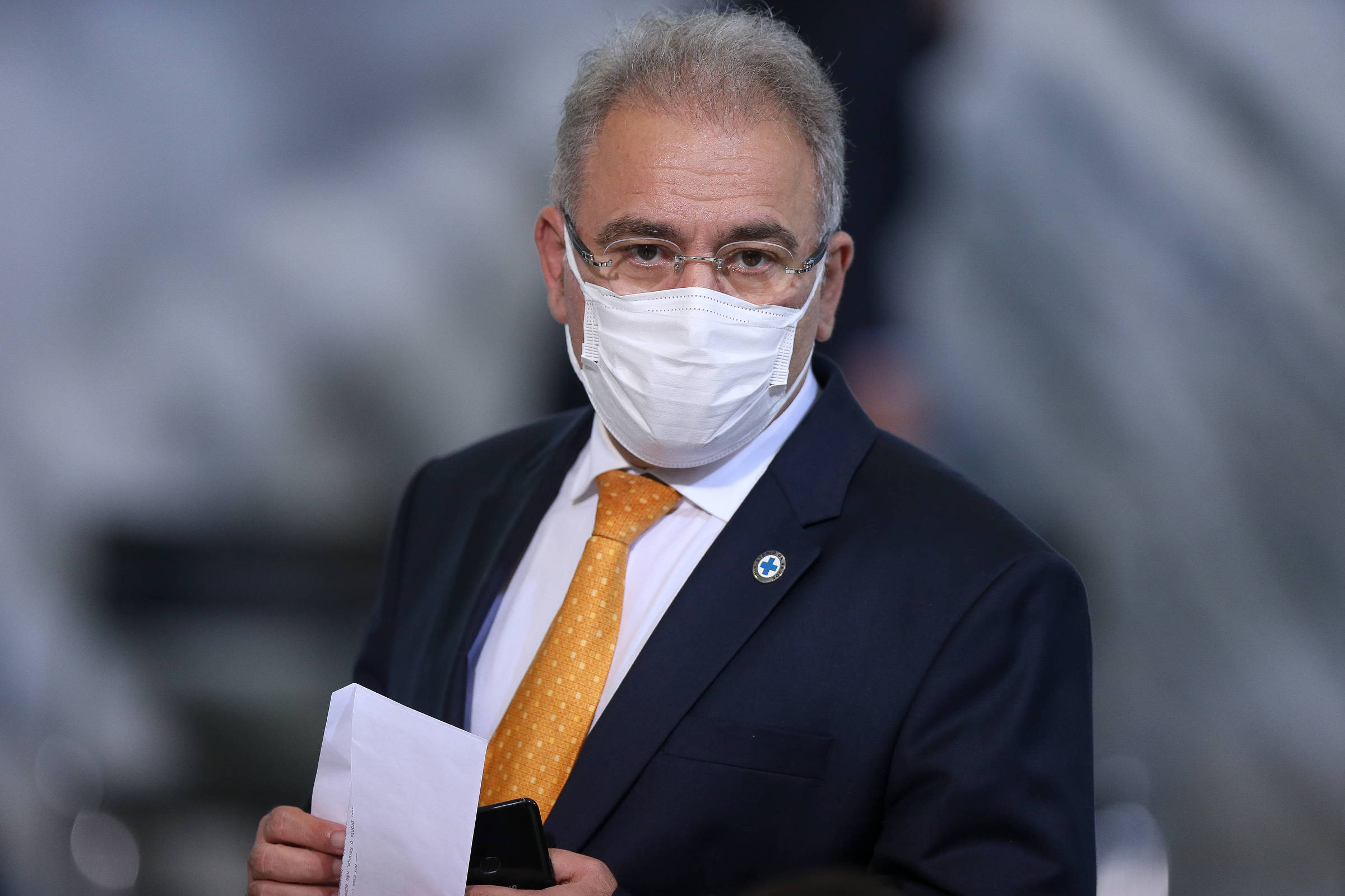 O ministro da Saúde, Marcelo Queiroga O ministro da Saúde, Marcelo Queiroga