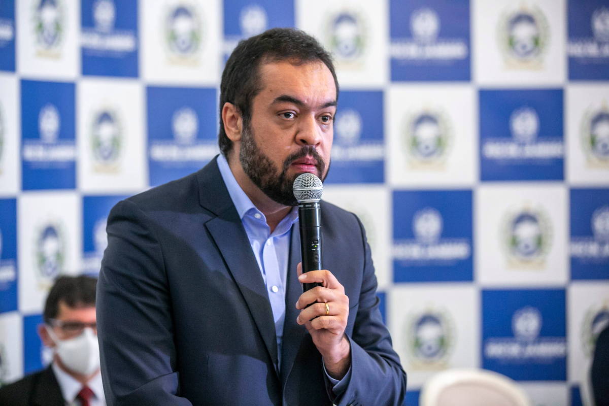 O governador do Rio de Janeiro, Claudio Castro (PL)