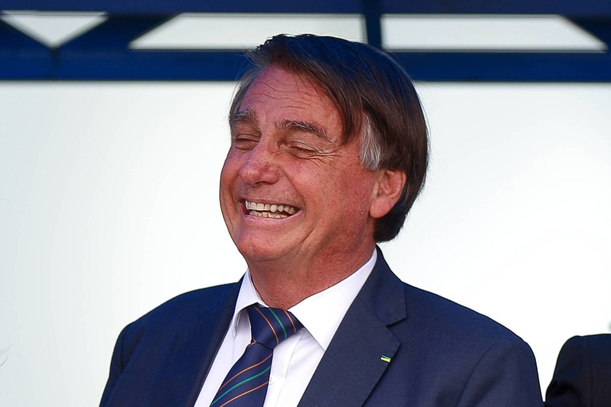 O presidente Jair Bolsonaro