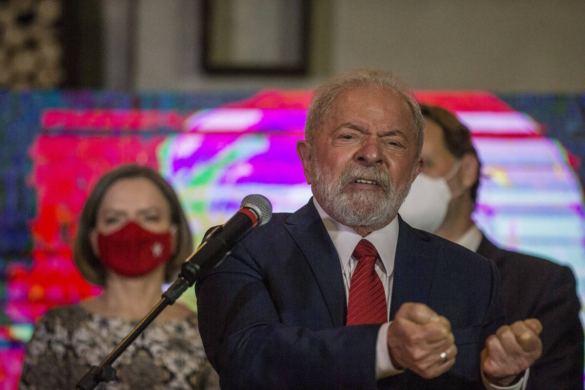 O ex-presidente Lula O ex-presidente Lula