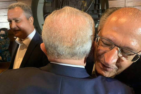 Lula e Geraldo Alckmin