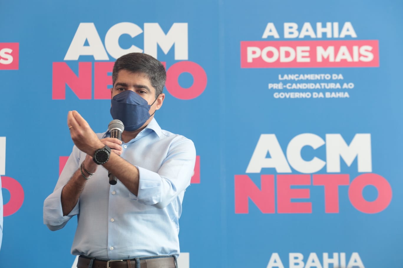 Ex-prefeito ACM Neto, que pode ter iniciado reaproximação com governador de São Paulo, em almoço, em Brasília